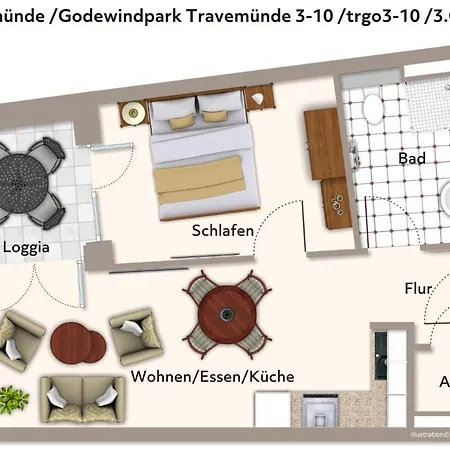 Godewindpark Travemuende Godewindpark Travemuende 3-10 لوبيك